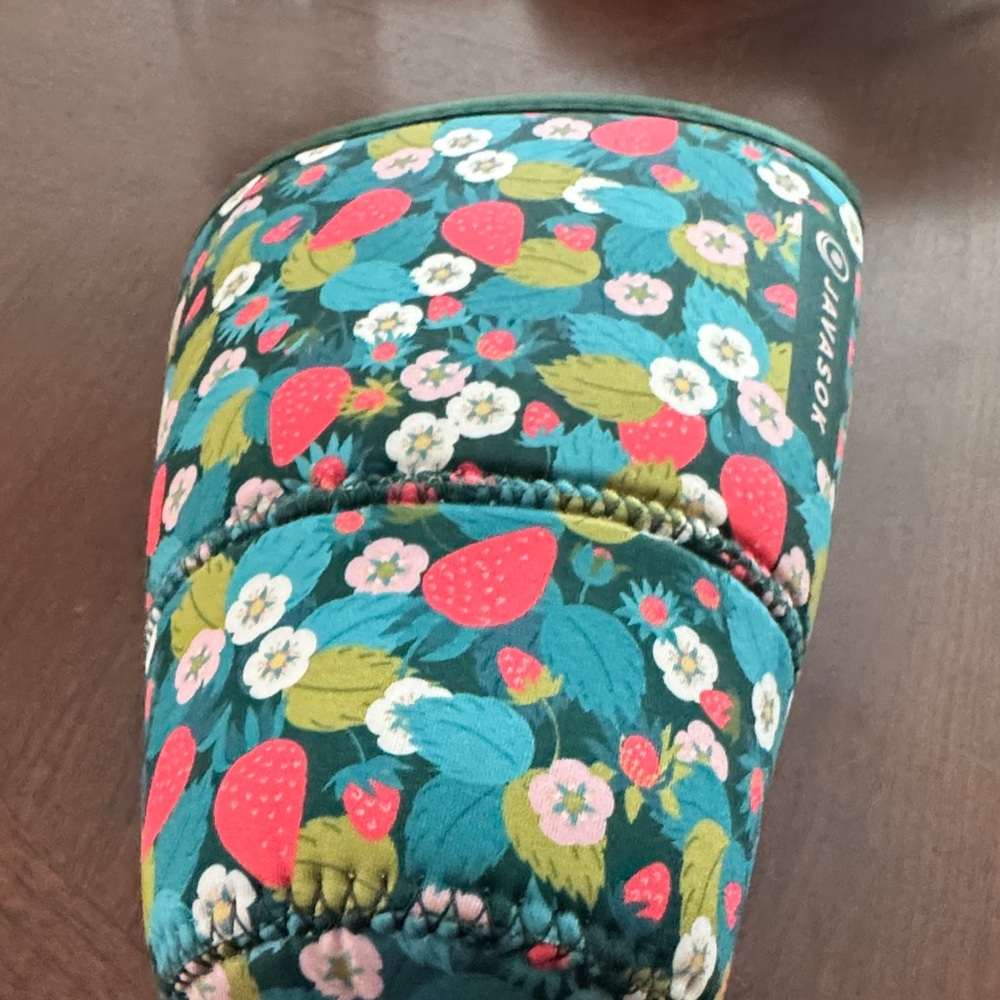 4/$30 Sale!NWOT Sok it (Javasok) Large Floral and Medium Owl Patterned Sleeves - Picture 2 of 7